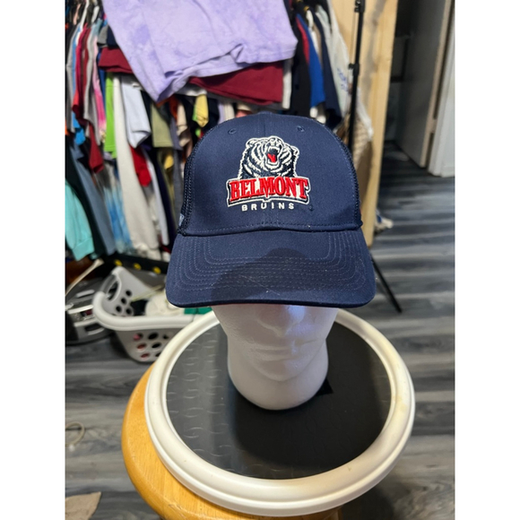 Men's Nike Belmont Bruins Dri-Fit Trucker Hat One Size - Picture 1 of 6